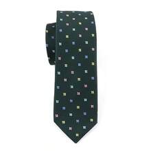 ZONFAZ 1 pieza Corbata versátil para hombres de 6 CM con estampado de dibujos animados, con patrones de flores, bicicleta, avión y conejo, adecuada para esmoquin, boda, actuación escolar y fiesta - Multicolor - Ver 3