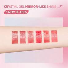 J.M.C.Y Gloss Labial Brilhante, Batom Sólido Hidratante e Não Grudento - GL01 CHÁ GELADO DE MORANGO - Visão 5