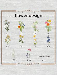 1个定制花卉图案不锈钢旅行杯，定制不锈钢漱口杯，300毫升个性化姓名不锈钢牛奶杯，不锈钢保温杯，双层隔热咖啡杯（可定制姓名），冷饮杯，U型咖啡杯，优雅雾面处理，双层真空密封杯 - 多色 - 查看 8