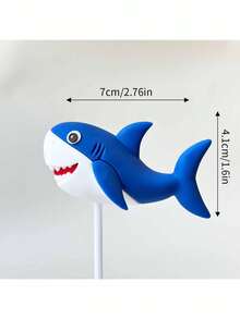 Ocean World Theme Cake Decoration, Octopus, Whale, Porcupine, Crab, Coral, Seaweed, Starfish And Other Soft Plastic Decorations, Underwater Animal World Theme Cake Decoration, Suitable For Birthday Party, Baptism,Babyshower Gender Reveal Party Cake Decoration, Table Decoration, Reusable