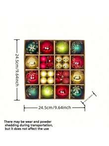 44/22 buc Glob de Crăciun Tip Decorațiune Agățată Glob de Crăciun Colorat Decorațiune Cadou de Crăciun pentru Brad de Crăciun (8 Stiluri din care puteți alege), Ornament decor Pandantiv, Decor Scenă, Decor Cameră, Decor Acasă, Pandantiv Decor Fereastră, Decor Petrecere Sărbători, Cadouri de Crăciun, Decorațiuni de Crăciun, Decorațiuni de Crăciun>Crăciun