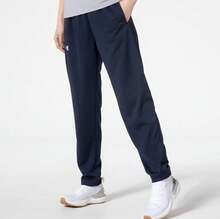 Unisex Casual Straight-Leg Fitness Running Training Loose-Fitting Sports Pants - Navy Blue - View 3