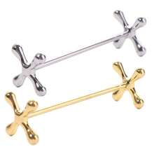 金属筷架 厨房餐桌装饰 勺叉架 餐具筷子枕 - 彩色 - 查看 10