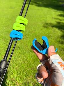 4pcs Heavy-Duty Fishing Rod Holders With Non-Slip Grip - Adjustable Clamp, Space-Saving Garage/Boat Dock Organizer, Secure Screw/Stick Mounting - Compatible With Freshwater/Saltwater Fishing Rods - Ideal Gift For Anglers (Halloween/Christmas) - Garage, Boat, Cabin, Or Home Use - Durable Construction