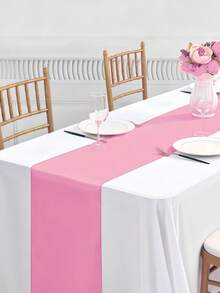 1-6 chiếc khăn trải bàn bằng vải satin đỏ, khăn trải bàn bằng lụa mềm mịn, khăn trải trang trí ghế 12inx108in, trang trí phòng, trang trí bàn ăn, hoàn hảo cho tiệc, đám cưới, tiệc chiêu đãi, giáng sinh - Nhiều màu - Xem 12