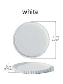 Round Tray For Coffee Table Living Room Table Decoration Cosmetic Tray 9 Inch Silicone Tray Table Centerpiece Tray For Home Decoration Modern Coffee Table Decoration Tray Centerpiece Multifunctional Vanity Organizer Decorative Serving Display Plate Minimalist Chic Contemporary Farmhouse Accent For Living Room Entryway Bedroom Bathroom Desk Makeup Organizer Gift For Halloween Thanksgiving Christmas Holiday Home Styling