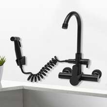 Kitchen Faucet - Black - View 3