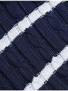 1 Áo thun nam dệt kim, chất liệu dày dặn, họa tiết sọc phối màu tương phản, áo thun nam, chất vải mềm mại thoải mái, áo thun tay ngắn, có thể mặc riêng hoặc phối lớp, phù hợp cho tiệc tùng, tụ họp trên du thuyền, phong cách giản dị cổ điển. - Màu xanh hải quân - Xem 11