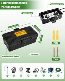 Outlet Boxes - Black - View 2