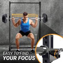 Yes4All Almohadilla para Barra de Ejercicio - Comodidad y  en Hip Thrusts, Desplantes y Sentadillas - Diseñada para Barras Olímpicas Estándar - Gancho en forma de J Rodillo 2x2 - Ver 11