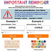 Juguetes Montessori para niños pequeños, rompecabezas de nombre de madera personalizable para niños de 1 a 3 años, rompecabezas de nombre personalizado, regalo de Pascua para niños, juguetes de madera, rompecabezas de letras 3D - Tres filas de color rosa y blanco, todas con clavos. - Ver 3