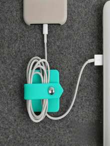 1 Juego, Estuche de almacenamiento para auriculares y organizador de cable de datos - Disponible en múltiples colores (rosa/negro/azul/verde), Adecuado para auriculares intrauriculares, auriculares con cable sobre la oreja, etc. - Almacenamiento protector portátil y duradero, protector portátil, material multifuncional, accesorio de alta tecnología, imprescindible para entusiastas de la electrónica