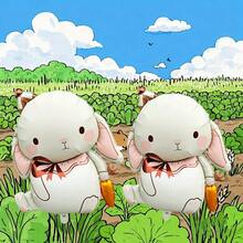 动物铝箔生日气球套装 - 兔子形状和咖啡色数字铝箔气球 (0-9)，适用于非洲野生动物主题生日派对装饰、迎婴派对、性别揭晓、夏季派对装饰、周年纪念、情人节、装饰气球套装 - 彩色 - 查看 12