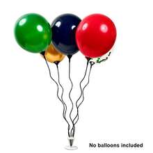 1pc Colorful Spiral Balloon Stick With Base, Comes With Adhesive Film, Suitable For Wedding, Birthday Party, Family Gathering, Christmas, Thanksgiving Decoration, Home Decor, Party Balloon Decoration (Balloons Not Included)