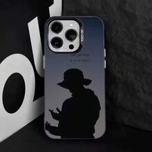 Funda para teléfono B-Beny Jr LowFlyer para 17,16,15,14,13,12,11,Pro,Max,Plus, cubierta de TPU negra - z7 - Ver 4