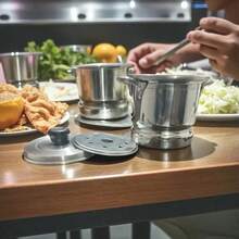 Vaporera De Aluminio De 10cm De Diámetro Duraderas y Resistentes Tamaño Personal Capacidad De Un Plato Hondo Vaporera Individual Aluminio Accesorio Cocina Cocción Saludable - Plateado - Ver 2