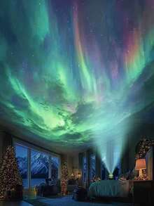 ضوء ليلي بتأثيرات إضاءة ديناميكية 16 بتحكم عن بُعد، تصميم محمول يعمل بالطاقة من USB، إضاءة ديكورية للغرفة المعيشية والنوم، أجواء رومانسية للمناسبات والحفلات، هدية عيد ميلاد وهدية مميزة، زخرفة منزلية عصرية، مصنوعة من مواد متينة ومقاومة للطقس، مزيج من فن الإضاءة والإضاءة العملية.