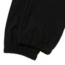 Under Armour 男士弹力梭织慢跑裤，黑色，休闲训练运动裤 1382119-001 - 黑色 - 查看 7