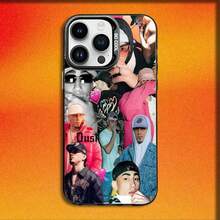 Funda para teléfono O-Omar Courtz Primera Musa para 17,16,15,14,13,12,11,Pro,E,MAX, cubierta negra mate a prueba de golpes - z3 - Ver 11