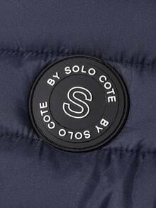 SOLOCOTE Boys' Winter Thermal Lined Padded Coat, Suitable For Christmas Party And Casual Outings - Navy Blue - View 4