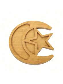 Asymmetrical Density Board Star Moon Tableware, Household Fruit, Dessert, Barbecue, Salad, Dessert Plate - Multicolor - View 7