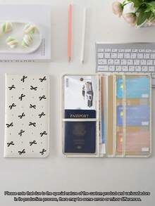 Black Bow Tie Car Registration And Insurance Card Holder, PU Leather Glove Box Organizer, Car Registration And Insurance Card Holder, Car Truck Document Wallet, Travel Essential, Back To School Supplies, Holiday Must-Have, Vacation Accessory, Passport Holder, Passport Cover, Passport Wallet, An Ideal Gift For Car, Truck, Motorcycle And Trailer Owners, And Also An Excellent Choice For Christmas, New Year Gifts - Multicolor - View 16