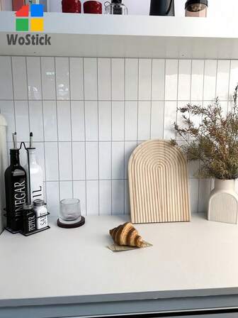 2 piezas/10 piezas Adhesivos de pared autoadhesivos, resistentes al agua y al calor, paneles adhesivos para sala de estar, cocina, baño, hogar, renovación, papel tapiz, decoración de primavera, refrescar tu hogar, pegatinas de decoración Rama, regalos de cumpleaños, graduación, decoración de cocina