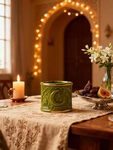 Crescent Shaped Silicone Mold, DIY Handmade Candle, Soap, Resin, Plaster Crafts Candle Making Supplies - White - View 2