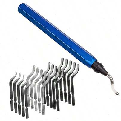 11/21 Piece Manual Reamer, Manual Deburring Tool Set