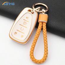 TPU 外壳钥匙扣支架适用于雪佛兰马里布科迈罗科鲁兹 Traverse Spark Equinox Volt Bolt 汽车钥匙包保护套 - 雪佛蘭B款 - 查看 10