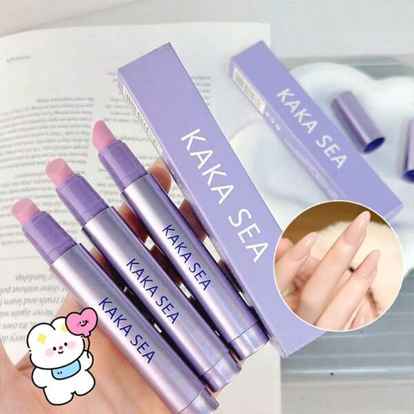 3pcs 3-In-1 Nail Essence Engraving And Grinding Pen To Remove Dead Skin Fast Pre-Treatment Of Dead Skin Barbs Manicure Care Finger Edge Scrub Nutrient Solution Damage Care Tool