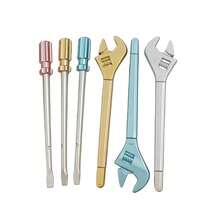 5pcs/3pcs/1pc Creative Tool-Shaped Neutral Pens, Student Stationery Prizes & Gifts, Colors And Styles Shown Are For Illustration Purposes Only, Actual Colors May Vary Slightly Due To Possible Light Scratches