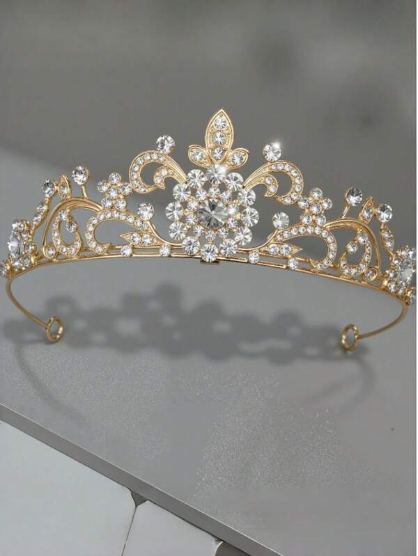 Rhinestone Crown Crystal Bridal Tiara Princess Crown Birthday Crown Tiaras And Crowns For Women And Girls