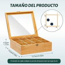 Tea Caddies - 8 Grids - View 12