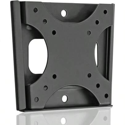 TV Wall Mount, Ultra-Thin Fixed TV Bracket, Suitable For 17-27 Inches, Load-Bearing 15 Kg, Only 1.5 Cm From The Ultra-Small TV Wall Mount, Hole Distance 10X10cm
