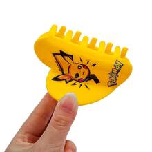 pocket monsters Pokémon Pikachu Hair Claw Clips, Cute And Handsome Hair Accessories, Hair Claw Clips For Decorating Hairstyles, Daily Practical Hair Claw Clips,Bright-Colored Hair Accessory Clips Winter Hair Clip