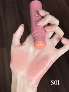 OUT OF OFFICE Thỏi tạo khối GLOWFIX Sculpting Stick S01 Luminous Contouring Stick - Thiết kế hai đầu, tạo đường nét khuôn mặt sắc sảo, màu sắc lâu trôi, kết cấu mịn màng, dưỡng ẩm, phù hợp cho trang điểm hàng ngày và khi đi du lịch, 5g/0.18oz - S01 - Xem 3