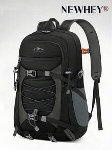 NEWHEY Hiking Backpack Men Women 40L Backpack Waterproof Large Travel Backpack Easily Foldable Trekking Backpack With Detachable Phone Pocket For Mountaineering Hiking Climbing Cycling Camping Travel - Multicolor - View 12