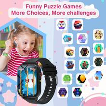 Kids Smart Watch With Camera, Photo Album, 18 Built-In Games, Calculator, Calendar, LED Light - The Perfect Holiday Gift For Children! - Multicolor - View 10