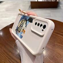 Funda de Teléfono de Dragón Divertido de Cuatro Alas Compatible con 25 S24 S23 S22 S21 S20 FE Ultra Plus 4G 5G Cubierta Trasera de TPU Suave a Prueba de Golpes - Colores mixtos - Ver 6