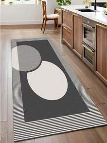 Kitchen rug - Washable Runner Rug – Non-Slip Roll Carpet – 80x120 cm, 80x150, 80x200, 80x300, 100x200, 100x160, 100x300, 100x200, 100x160, 100x300, 120x180 120x180 120x5 - 灰色 - 查看 6
