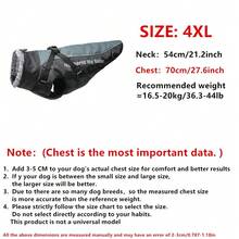 Winter Warm Waterproof Pet Jacket With Thickened Reflective Dog Coat & Detachable Harness Chest & Back Piece, Windproof Fur Collar For Medium And Large Dogs In Cold Weather And Outdoor Activities