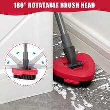 2 Pack Scrub Brush Replacement Head For O Cedar EasyWrin Spin Mop 1 Tank System, Spin Mop Replace Head Base, Shower Floor Scrubber, Hard Bristle Cleaning Brush For Bathroom Kitchen Wall Tile - 2Tank Scrub Brush 2pcs - 查看 6