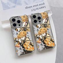 Funda de teléfono de anime genial Demon para iPhone 16 15 14 13 12 11 Pro Max X XR XS Max 8 7 Plus, a prueba de golpes, transparente y suave. - Mezcla de colores - Ver 1