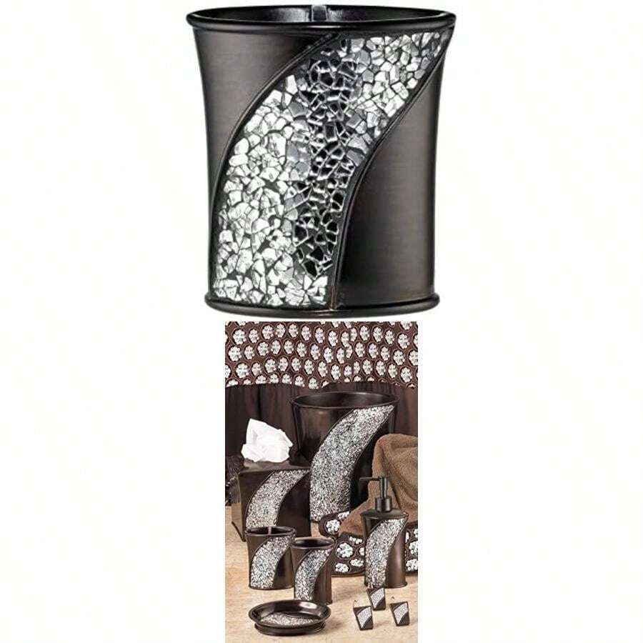 Jabón Popular de la colección Bath Sinatra, Ganchos para Cortina de Ducha, , Shower Curtain Hooks, 1, 1(Orb Sujetador para cepillo de dientes) - Tipo 20 - Ver 1