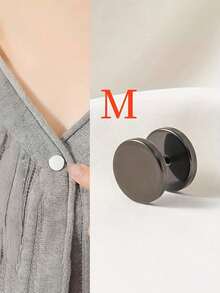 1/2/4/8 st Enkel spiralkrage - Avtagbar, Lämplig för sömnadsfri åtdragning av kragar, manschetter, tröjknappar - Moderna dekorativa knapptillbehör - Multifärgad - Visa 12