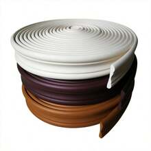 1 Stück vielseitige Sockelleisten-Wandaufkleber-Zierleiste, multifunktionale Rahmenleiste, 1.18 Inch Breite x 208 Inch Gesamtlänge, Eckenschutz für Schreibtische