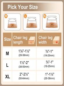 4/8/16/24 件矩形椅腿地板保护垫，硬木地板家具垫，椅腿家具滑块，硅胶椅腿盖，防止地板刮擦并减少噪音，适用于餐厅、酒店、咖啡厅（棕色） - 長方形-淺棕 - 查看 4