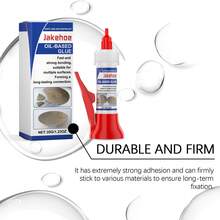 Pegamento de soldadura, parche adhesivo líquido, pegamento de soldadura transparente a base de aceite, multiusos, impermeable y sin costuras