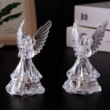 1个发光天使夜灯，LED桌面装饰灯，适用于家居、卧室、房间装饰、派对装饰和节日礼物 - 天使燈 - 查看 4